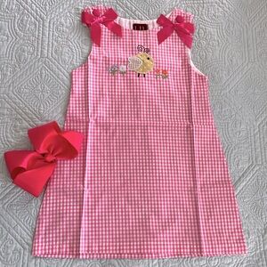 NWOT Lil Cactus Gingham Jumper (Sz 5)